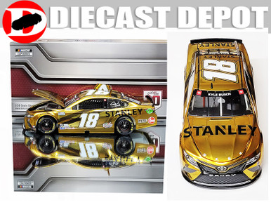 Kyle Busch #18 2019 NASCAR 1:24 Case＋車体 おもちゃ