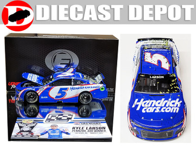 Modellino Diecast NASCAR 2021 Kyle Larson #5 - Lionel, 1/64, Charlotte Race Win, Metro Tech Auto