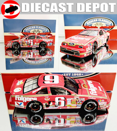 MARK MARTIN 1990 NORTH WILKESBORO WIN RACED VERSION #6 FOLGERS 1