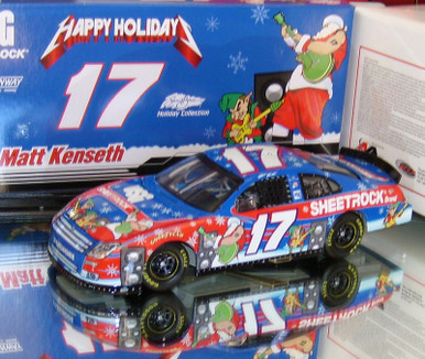 ミニカー KYLE BUSCH 2008 HOLIDAY CAR BY SAM BASS 2008 Kyle Busch Sam Bass Holiday 1/64 Joe Gibbs Racing Toyota Rare