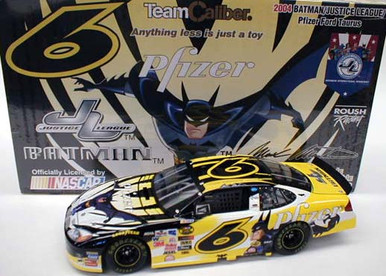 Team Caliber Perla 1:24 Mark Martin #9 Ford Taurus Batman Justice League – Sigillato