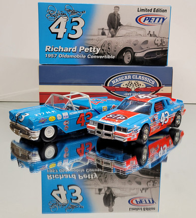 RICHARD PETTY OLD-SCHOOL/ NEW SCHOOL SPECIAL- 1957 OLDSMOBILE AND