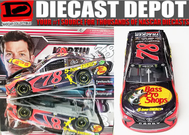 MARTIN TRUEX JR 2018 BASS PRO SHOPS COLOR CHROME 1/24 ACTION