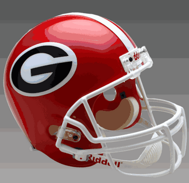 Riddell UGA Bulldogs Full Size Deluxe Replica Helmet