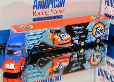 ricky rudd hauler tobacco truck RICKY RUDD TIDE TRANSPORTER 1/64 THE RACING SCENE