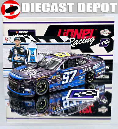 ミニカー NASCAR AUTOGRAPHED SHANE VAN GISBERGEN 2025 TRACKHOUSE 1/24 ACTION