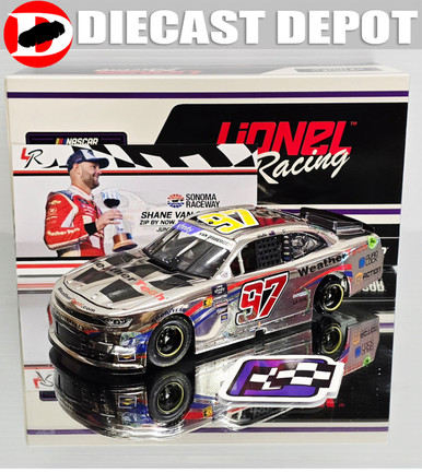 SHANE VAN GISBERGEN 2024 SONOMA WIN WEATHERTECH RACED VERSION