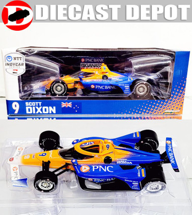 タケチプロジェクト セントルイスブライト 16インチ デッドストック　USDM SCOTT DIXON 2024 CHIP GANASSI RACING PNC BANK INDY CAR NTT 1/18