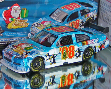 ミニカー KYLE BUSCH 2008 HOLIDAY CAR BY SAM BASS sam-bass-2008-christmas-car-1-