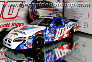 SCOTT RIGGS 2007 VALVOLINE 1/24 MOTORSPORTS AUTHENTICS