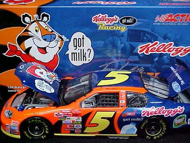 TERRY LABONTE 2003 KELLOGGS GOT MILK TIGER NASCAR ACTION DIECAST