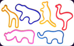 SILLY BANDZ 24 Pack - ZOO!
