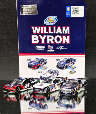 WILLIAM BYRON ROOKIE OF THE YEAR 3-DIECAST SET (2016 LIBERTY