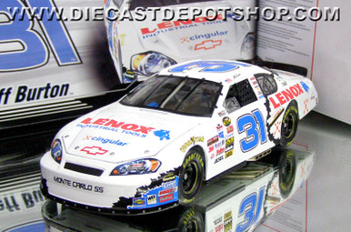 JEFF BURTON 2007 LENOX 1/24 MOTORSPORTS AUTHENTICS