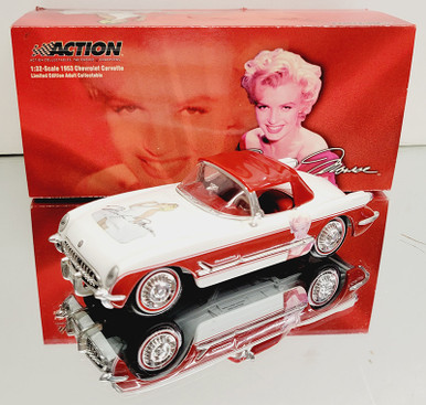 MARILYN MONROE 1953 CHEVROLET CORVETTE 1/32 ACTION DIECAST