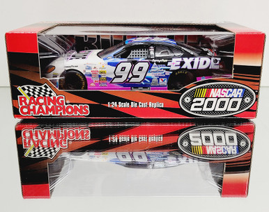 【jeff burton：untitled】限定2.000部　1998年 JEFF BURTON 2000 EXIDE 1/24 RC DIECAST