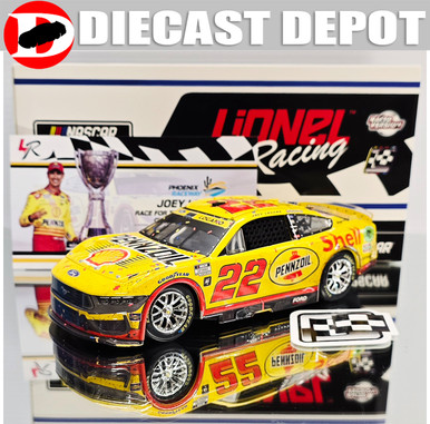 JOEY LOGANO 2024 PHOENIX CUP WIN RACED VERSION 1/24 ARC DIECAST
