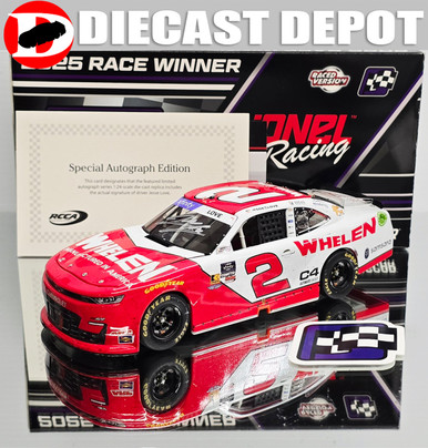 AUTOGRAPHED JESSE LOVE JR 2025 DAYTONA WIN RACED VERSION 1/24 ARC