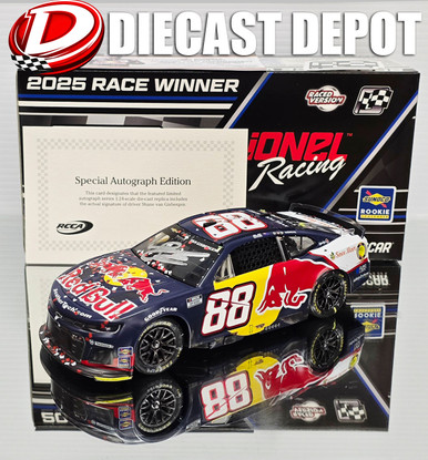 SHANE VAN GISBERGEN 2025 SONOMA WIN RACED VERSION RED BULL 1/24