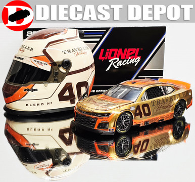 JUSTIN ALLGAIER 2025 TRAVELLER WHISKEY COMBO- MINI HELMET & COLOR