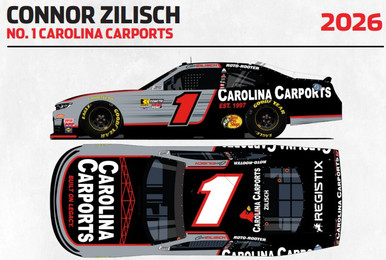 AUTOGRAPHED CONOR ZILISCH 2025 BLUE'S HOG 1/24 ARC DIECAST