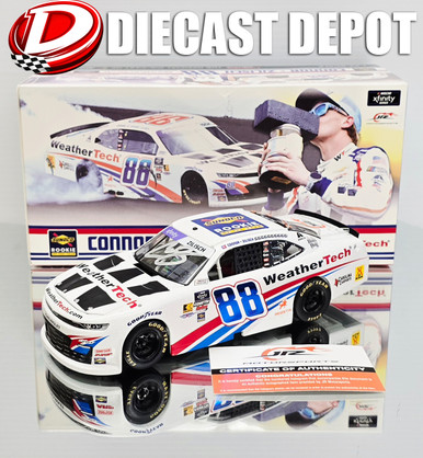 AUTOGRAPHED CONNOR ZILISCH 2025 ROOKIE OF THE YEAR WEATHERTECH