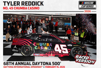 TYLER REDDICK 2026 DAYTONA 500 WIN CHUMBA CASINO RACED VERSION 1