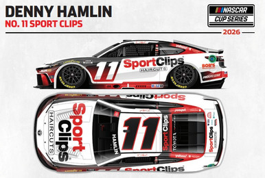 趣味・スポーツ・実用 THE HAMLIN ENCYCLOPEDIA OF GRANDS PRIX DENNY HAMLIN 2026 SPORTS CLIPS *COLOR CHROME* 1/24 ARC DIECAST