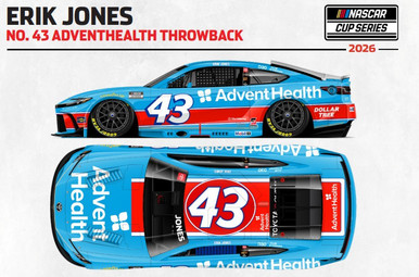 ERIK JONES 2026 RETRO ADVENT HEALTH (RICHARD PETTY THROWBACK) 1/64