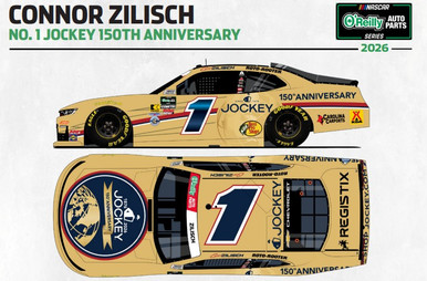 CONNOR ZILISCH 2026 JOCKEY 150TH ANNIVERSARY 1/64 ARC DIECAST
