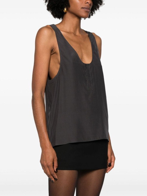 Saint Laurent  Top Grey LP-789945Y7I224280