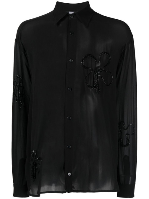 GCDS Shirts Black LP-SB23M24052502