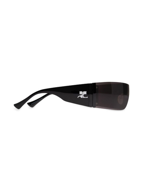032C Courreges Sunglasses Black LP-424ALU016AC00069999-AI24