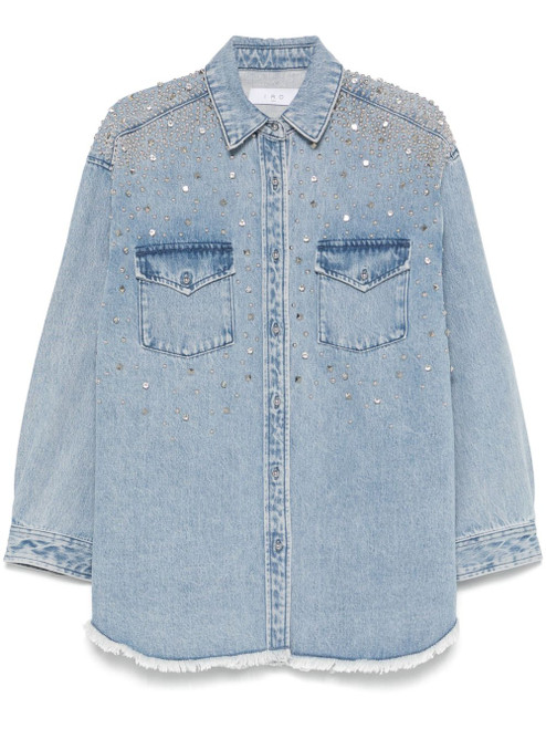 Iro Shirts Blue LP-KENZYWP18BLU47-P25