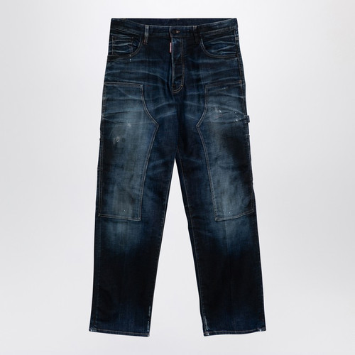 Dsquared2 Navy blue jeans in washed denim LP-S71LB1473S30342/P_DSQUA-470_202