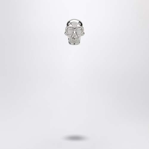 Alexander McQueen Skull Earring in palladium LP-809452J161N/Q_ALEXQ-0926_100