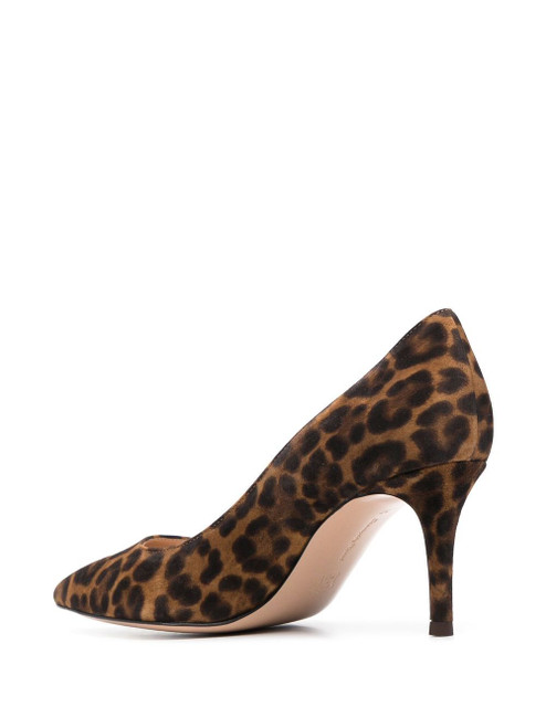 Gianvito Rossi With Heel Brown LP-G2677070RICCMDALLP-AI25