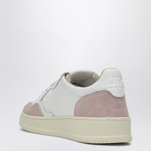AUTRY Medalist sneakers in white/powder leather and suede LP-AULWGS36/R_AUTRY-GS36_500