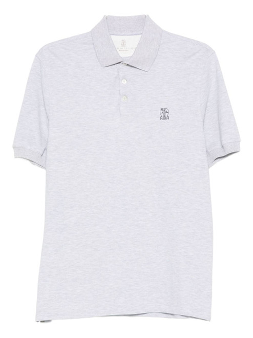 Brunello Cucinelli T-shirts and Polos Light Grey LP-ME8548770CGM11-AI25
