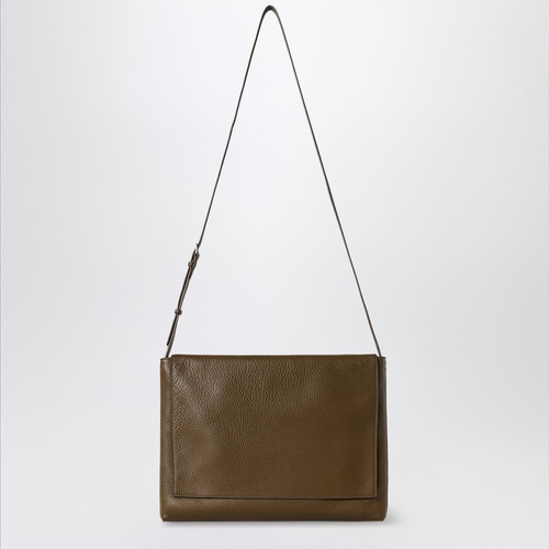 The Row Blue leather messenger bag Nan LP-W1812L611/Q_THERO-BLOS_100