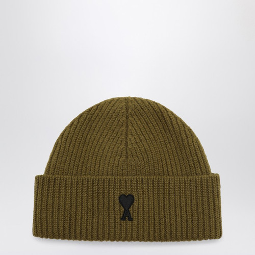 Ami Paris Ami de Coeur bronze wool hat LP-UBO006018/R_AMI-2988_100