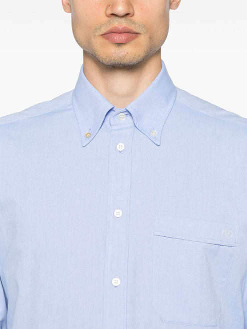 Valentino Shirts Clear Blue LP-VABS80ATHCZV-AI25