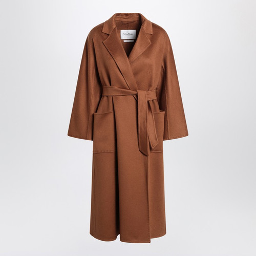 Max Mara Wrap coat in brown cashmere LP-LUDMILLAWO/R_MAXM-003_102