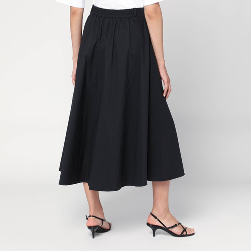 MKDT STUDIO Novo pleated skirt in black LP-25-3-169-3815NY/R_MKDT-BLK_108