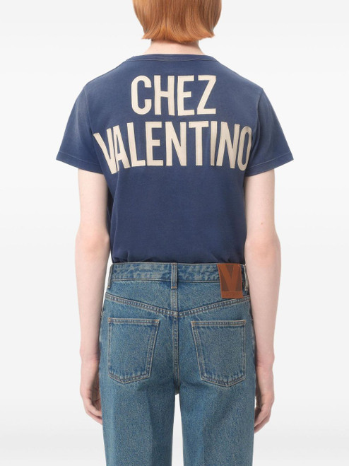 Valentino T-shirts and Polos Blue LP-VMG17EAYDAEW-AI25
