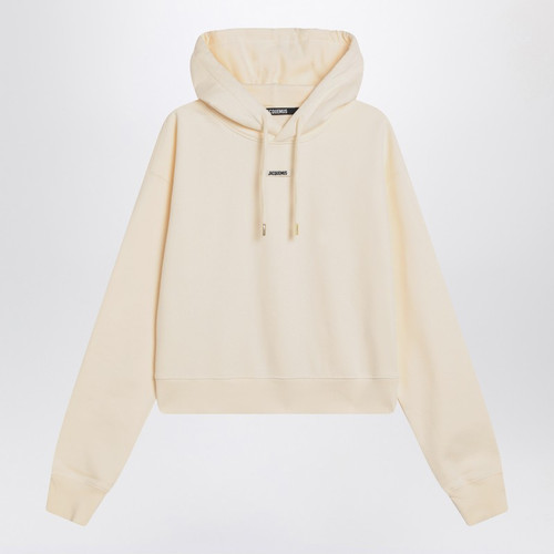 JACQUEMUS Light beige Gros Grain hooded sweatshirt LP-24EHOW00247AJ00109/R_JACQM-130_323