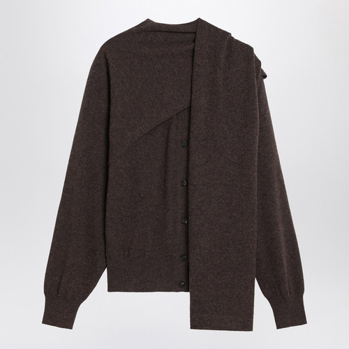 Ferragamo Clay mélange cashmere cardigan LP-0785853WS/R_FERRA-SC_323