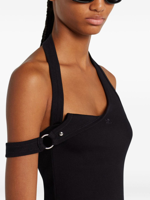 COURREGES PRE Top Black LP-325JDE143JS01949999-AI25