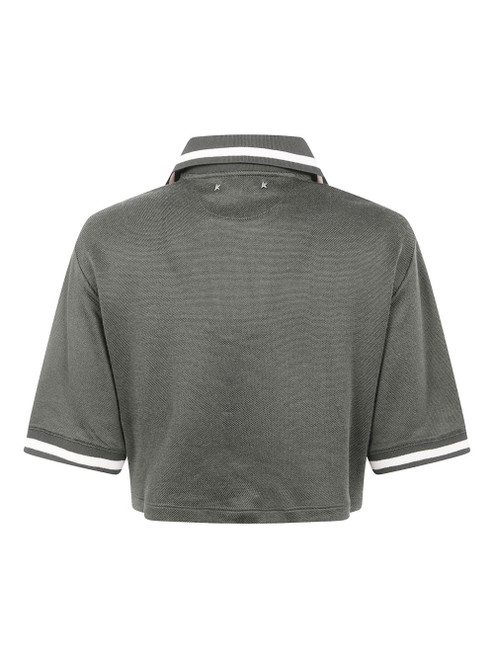 Golden Goose T-shirts and Polos Green LP-GWP02468P00212035547-AI25