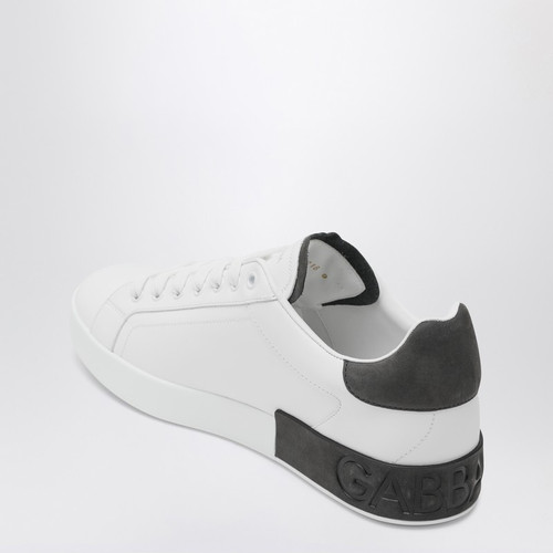 Dolce & Gabbana Dolce&Gabbana Portofino white/black leather sneaker LP-CS2278AF218/R_DOLCE-89697_600